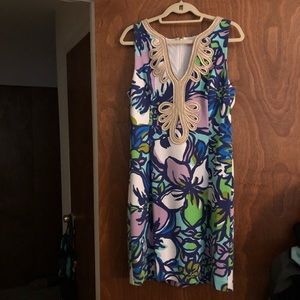 Lilly Pulitzer Janice Spectrum Blue Catwalk Shift